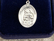 Load image into Gallery viewer, Our Lady Of Providence Silver Pendant And Chain