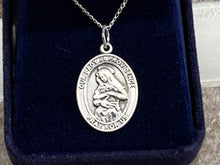 Load image into Gallery viewer, Our Lady Of Providence Silver Pendant And Chain