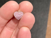 Load image into Gallery viewer, Pink Crystal Heart Nurse Bead