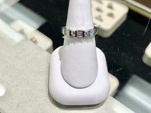 Load image into Gallery viewer, Natural Diamond 18K White Gold Wedding Ring