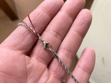 Load image into Gallery viewer, Stainless Steel Cross And Rope Chain