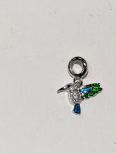 Load image into Gallery viewer, Hummingbird Silver Bead