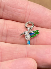 Load image into Gallery viewer, Hummingbird Silver Bead