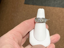 Load image into Gallery viewer, Invisible Set Natural Diamond 18K White Gold Ring
