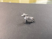 Load image into Gallery viewer, Dachshund Silver Charm