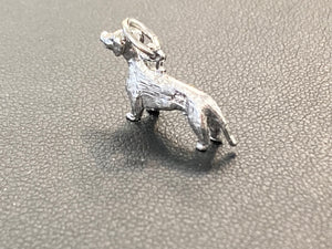 Dachshund Silver Charm