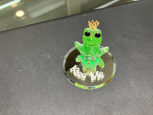 Load image into Gallery viewer, Kiss Me Frog Glass Figurine