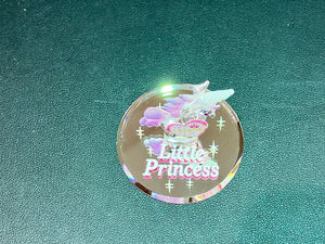 Little Princess Unicorn Glass Figurine