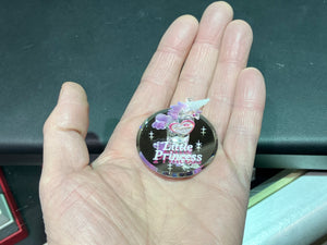 Little Princess Unicorn Glass Figurine