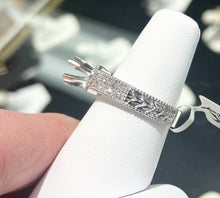 Charger l'image dans la galerie, White Gold Natural Diamond Ring Mounting