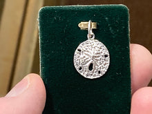 Load image into Gallery viewer, Sand Dollar Silver Charm