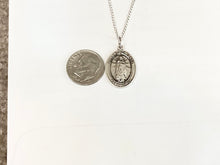 Load image into Gallery viewer, Our Lady Of Tears Silver Pendant And Chain