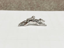 Load image into Gallery viewer, Greyhound Silver Charm