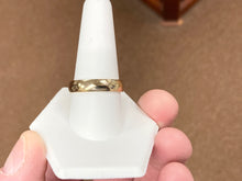 Load image into Gallery viewer, Gold Wedding Band 5 Millimeters Wide