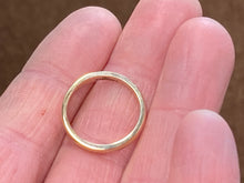 Load image into Gallery viewer, Gold Wedding Ring 3 Millimeters Wide