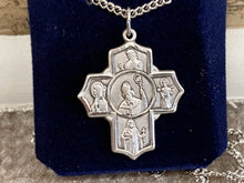 Load image into Gallery viewer, Irish Five Way Cross And Chain