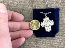 Load image into Gallery viewer, Irish Five Way Cross And Chain