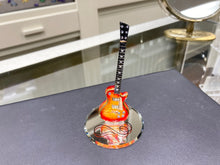 Load image into Gallery viewer, Cherry Burst Guitar Glass Figurine
