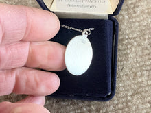 Load image into Gallery viewer, Saint Mark Silver Pendant With 24 Inch Silver Curb Chain Religious