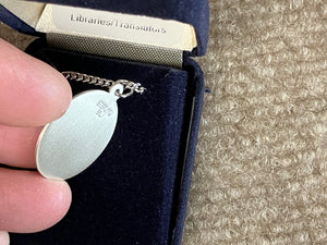 Saint Jerome Silver Pendant And Chain