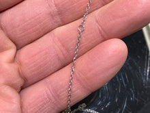 Charger l'image dans la galerie, Lab Created Radiant Cut Diamond With White Gold Chain