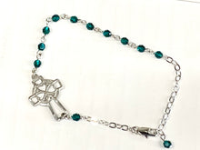 Load image into Gallery viewer, Irish Austrian Crystal Silver Plate Bracelet