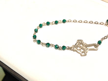 Load image into Gallery viewer, Irish Austrian Crystal Silver Plate Bracelet
