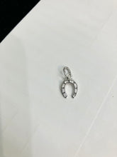 Load image into Gallery viewer, Silver Horseshoe Charm