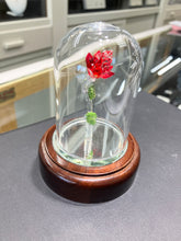 Load image into Gallery viewer, Enchanted Rose Crystal Figurine