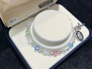 Austrain Crystal Rosary Bracelet