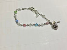 Load image into Gallery viewer, Austrain Crystal Rosary Bracelet