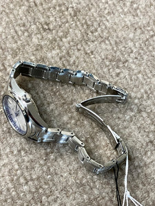 Seiko Women's Silver And Blue Colored Watch