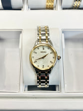 Load image into Gallery viewer, Seiko Gold And Silver Stainless Steel Diamond Watch