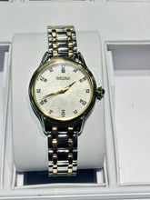 Load image into Gallery viewer, Seiko Gold And Silver Stainless Steel Diamond Watch