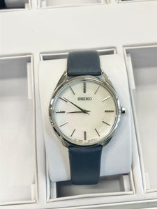 Women's Seiko Watch Mother Of Pearl Dial