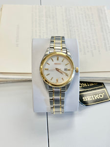 Seiko Women's Two Tone Stainless Watch With Date