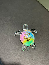 Load image into Gallery viewer, Island Pearl Turtle Glass Figurine