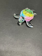 Load image into Gallery viewer, Island Pearl Turtle Glass Figurine