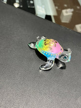 Load image into Gallery viewer, Island Pearl Turtle Glass Figurine