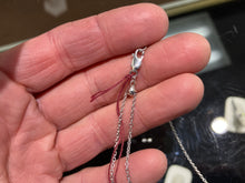 Load image into Gallery viewer, Silver Cardinal Adjustable Necklace
