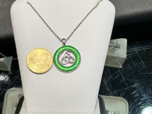 Load image into Gallery viewer, Silver Celtic Adjustable Necklace