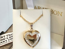 Load image into Gallery viewer, Gold Filled Heart Shaped Locket
