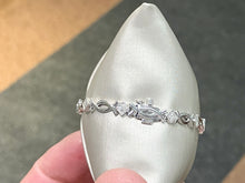 Load image into Gallery viewer, Sterling Silver Diamond Bracelet 0.22 Carats