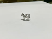 Load image into Gallery viewer, Silver Husky Charm