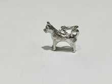 Load image into Gallery viewer, Silver Husky Charm