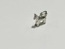 Load image into Gallery viewer, Silver Husky Charm