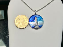 Load image into Gallery viewer, Lighthouse Sterling Silver Adjustable Necklace