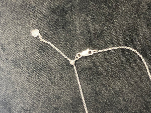 Silver Butterfly Adjustable Necklace