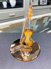 Load image into Gallery viewer, Violin Glass Figurine