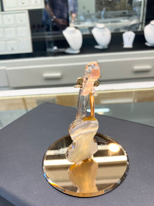 Violin Glass Figurine